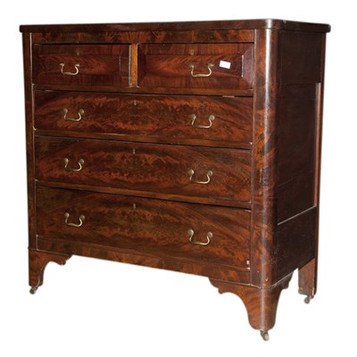 Lot 266 - American Mahogany Chest of Drawers Height 43...
