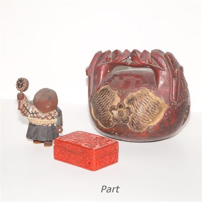 Lot 299 - Group of Asian Table Articles Approximately...