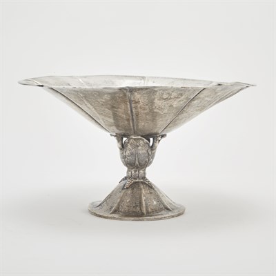 Lot 323 - Continental Silver Compote Diameter 9 inches,...