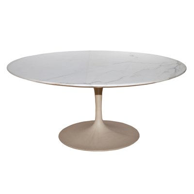 Lot 534 - Saarinen Marble Top Low Table Height 16 inches,...