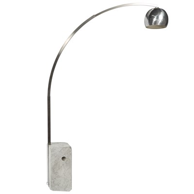 Lot 114 - Arco Floor Lamp Height 7 feet, width 35 inches.