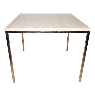 Lot 535 - Florence Knoll Marble Top Side Table Height 22...