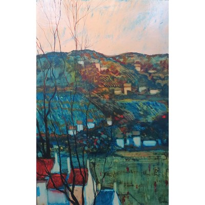 Lot 38 - Donald Roy Purdy American, b. 1924 Riverine...