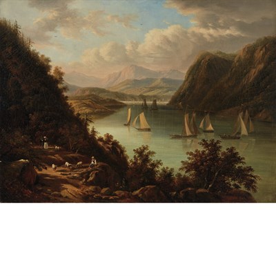 Lot 18 - Victor de Grailly American, 1804-1889 View...
