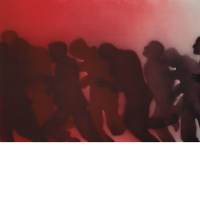 Lot 54 - Juan Genoves Spanish, b. 1930 139, 1971 Signed...