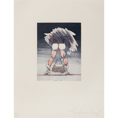 Lot 139 - Claes Oldenburg (b. 1929) FIGURE LOOKING...