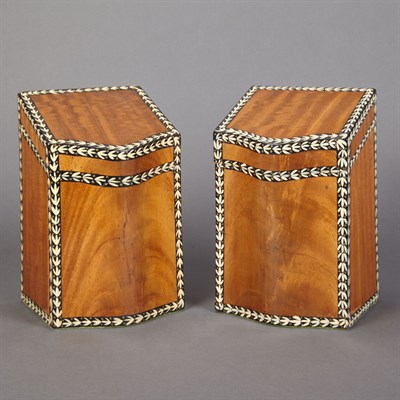Lot 359 - Pair of Anglo-Indian Style Painted Mahogany...