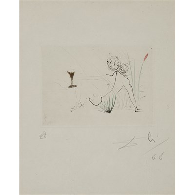 Lot 49 - Salvador Dali PETITES NUS RONSARD (FIELD 73-1;...