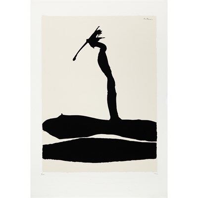 Lot 124 - Robert Motherwell AFRICA 4 (B. 43; E/B. 72))...