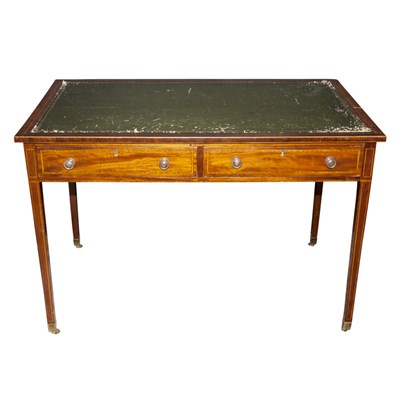 Lot 343 - Georgian Style Mahogany Writing Table Height...