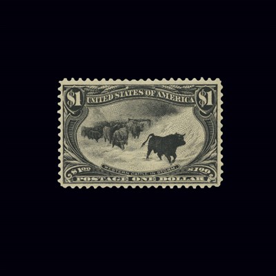 Lot 1052 - United States 1898 $1 Trans-Mississippi Scott...