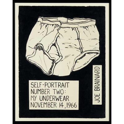 Lot 87 - Joe Brainard American, 1942-1994 Self Portrait...