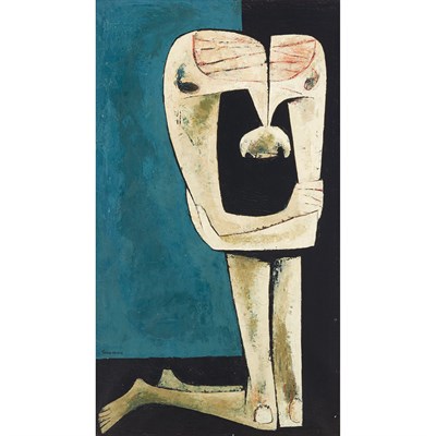 Lot 93 - Oswaldo Guayasamin Ecuadorian, 1919-1999...