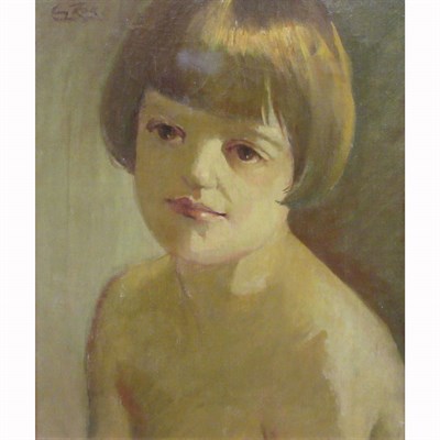 Lot 83 - Eugene Zak Polish, 1884-1926 Portrait of a Boy,...