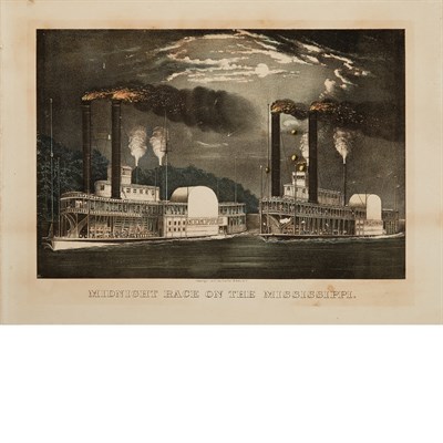 Lot 123 - Nathaniel Currier, publisher THE ADAMS EXPRESS...