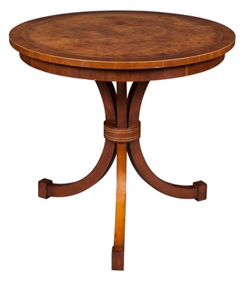 Lot 230 - Regency Style Burlwood and Rosewood Occasional...