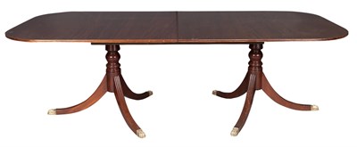 Lot 290 - George III Style Mahogany Double Pedestal...