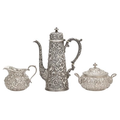 Lot 174 - Jacobi & Jenkins Sterling Silver Demitasse...