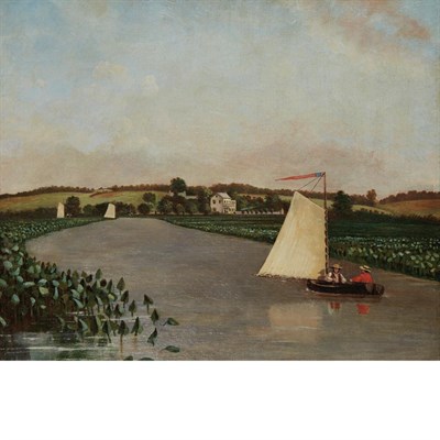 Lot 12 - American School 19th Century Wetland...