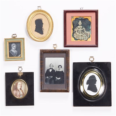 Lot 157 - Group of Framed Portraits, Photographs, Cased...