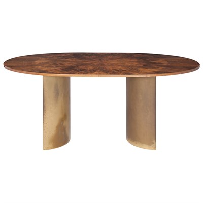 Lot 371 - 20th Century Design Walnut Dining Table Height...