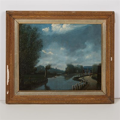 Lot 91 - W. Eldridge English, 19th Century An Angler...