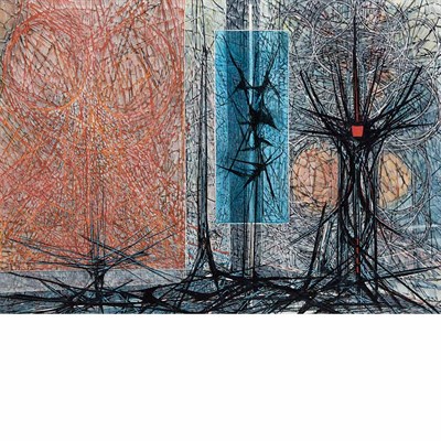 Lot 64 - Jimmy Ernst American, 1920-1984 Image Scape...