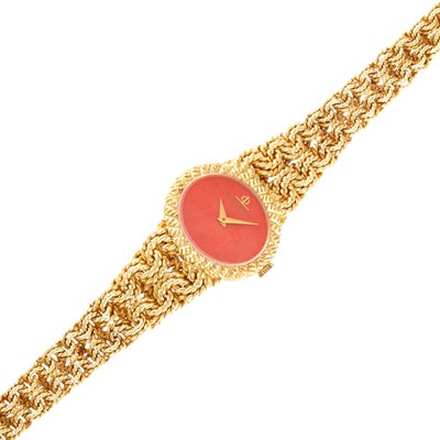 Lot 1113 - Lady's Gold Wristwatch, Baume & Mercier