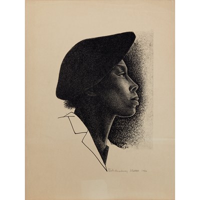 Lot 124 - Elizabeth Catlett (1915-2012) ON THE SUBWAY...