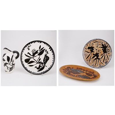 Lot 245 - Jean Lurcat French, 1892-1966 Group of Table...