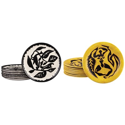 Lot 239 - Jean Lurcat French, 1892-1966 Two Sets of...
