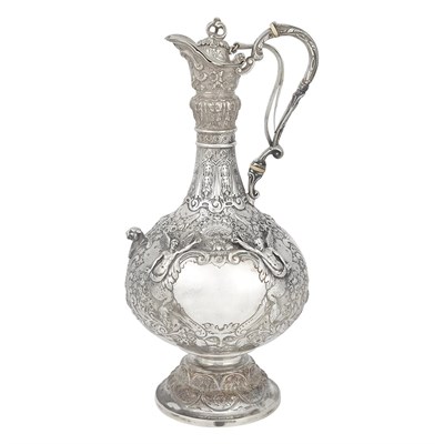 Lot 329 - Victorian Silver Armada Jug Walter & John...