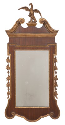 Lot 131 - George III Style Parcel Gilt Mahogany Mirror...