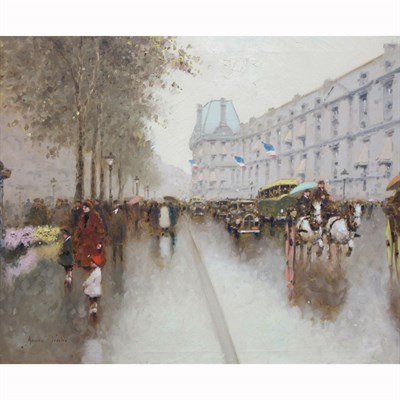 Lot 33 - Andre Gisson American, 1921-2003 Quai du...