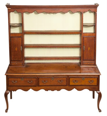 Lot 338 - Welsh Oak Dresser Height 6 feet 9 inches,...