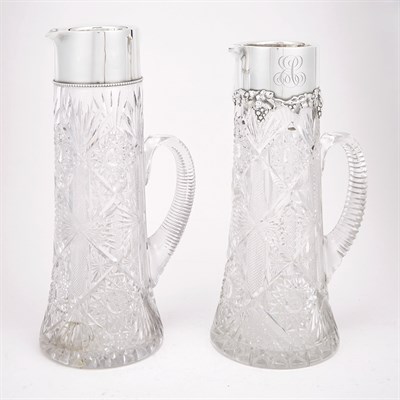Lot 175 - Two Dominick & Haff Sterling Silver Mounted...