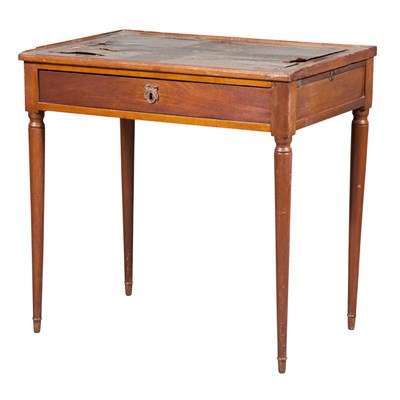 Lot 192 - Louis XVI Mahogany Writing Table Late...