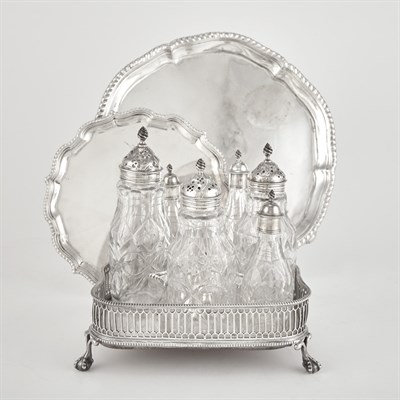 Lot 367 - George III Silver Salver Possibly EC, London,...