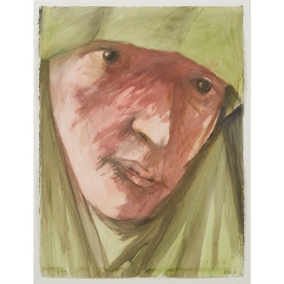 Lot 8 - Leonard Baskin American, 1922-2000 Head of a...