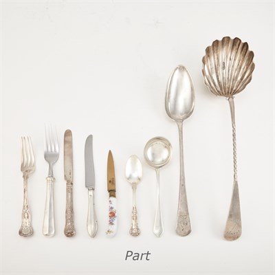 Lot 375 - Group of English, American Silver and Silver...