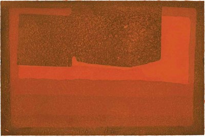 Lot 89 - Howard Hodgkin BED (H. 45) Hand-colored color...