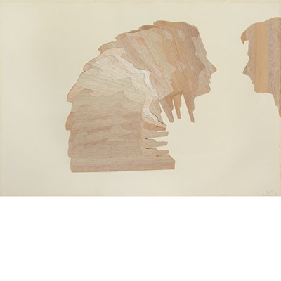 Lot 61 - Mario Ceroli Italian, b. 1938 Untitled Signed...