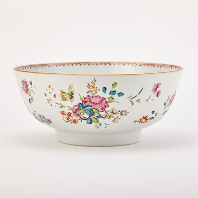 Lot 472 - Chinese Export Famille Rose Porcelain Bowl...