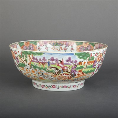 Lot 116 - Chinese Export Famille Rose Porcelain Bowl...
