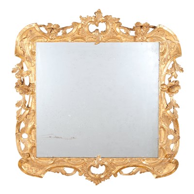 Lot 214 - George II Giltwood Frame The square later...