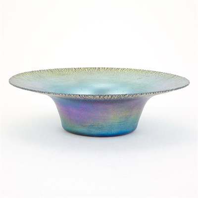 Lot 426 - Tiffany Favrile Glass Bowl Circa 1925 Of...