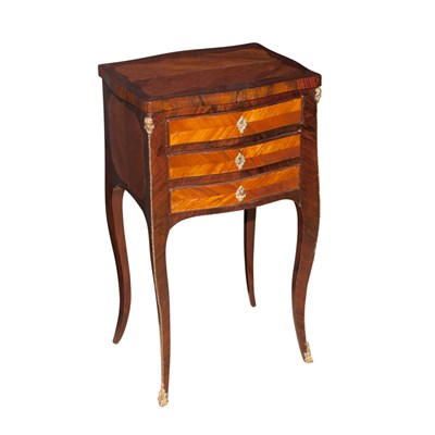 Lot 296 - Louis XV Style Tulipwood Side Table Height 27...