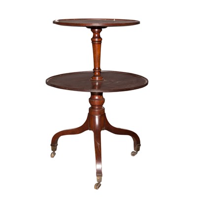 Lot 158 - Regency Style Mahogany Dumbwaiter Height 36...