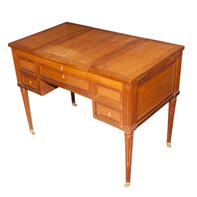 Lot 217 - Louis XVI Style Mahogany Poudreuse Height 28...