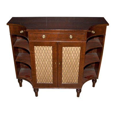 Lot 321 - Regency Style Mahogany Credenza Height 35 1/2...